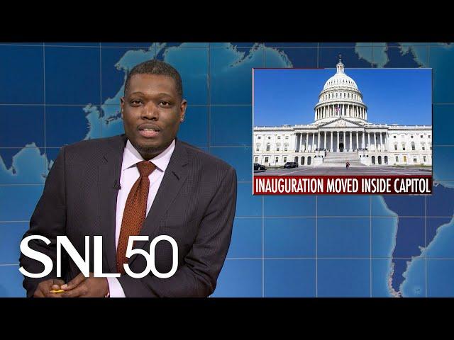 Weekend Update: Trump’s Inauguration Moved Inside, Steve Bannon Calls Elon Evil - SNL