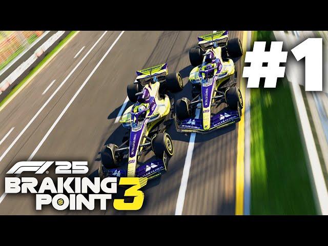 F1 25 Braking Point 3 Gameplay Walkthrough Part 1 - Story Mode for F1 ...