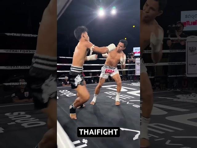 Heyder Alcântara (Rocky Muaythai) vs Phuwanai - Thai Fight.