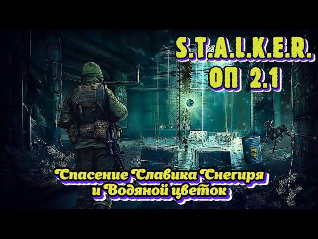 S.T.A.L.K.E.R. ОП 2.1 - Спасение Славика Снегиря и Водяной цветок