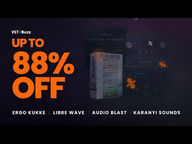 VSTBuzz Deals #27/2023 - Up to 88% off Ergo Kukke, Karanyi Sounds, Libre Wave & Audio Blast