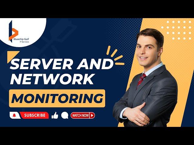 Server And Network Monitoring | #bluechipgulf #server #networkmonitoring