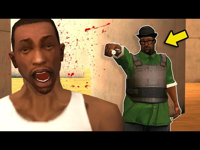 What Happens if Big Smoke KILLS CJ in GTA San Andreas during End of The Line?