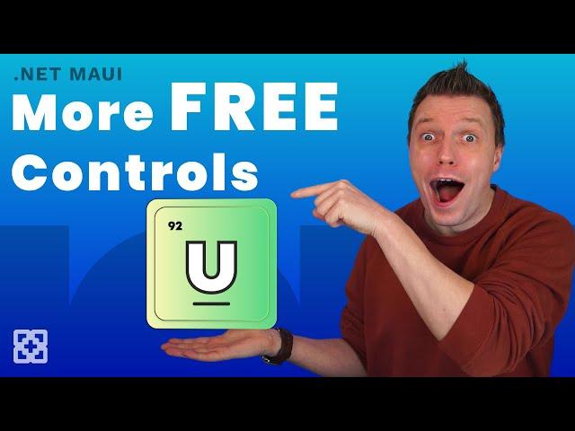 Material Design & Free Controls for .NET MAUI with UraniumUI