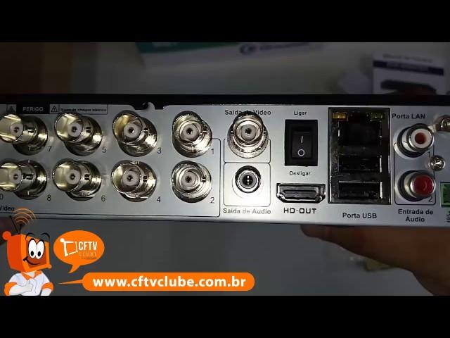 DVR GREATEK 16 CANAIS - GTK-DVR16A