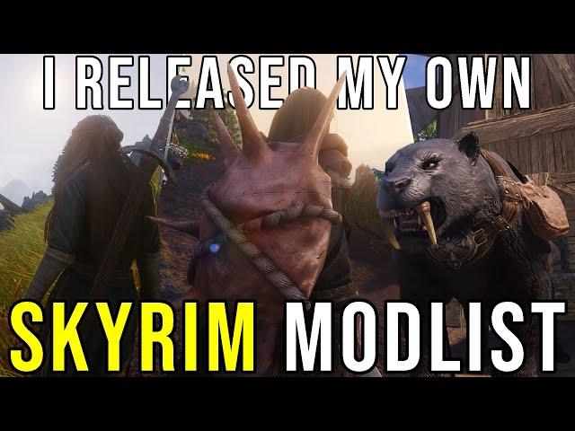 My Skyrim Modlist Is OUT NOW! | 1400+ Mods | Live Gameplay