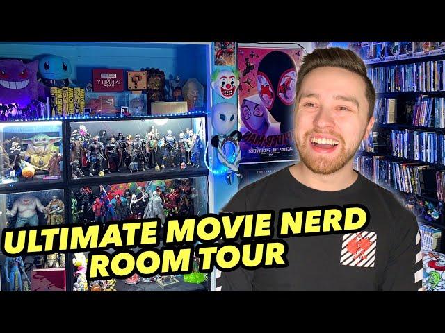 The Ultimate Movie and Gaming Nerd Room Tour