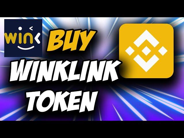 WIN Crypto WINkLink Token   How to Buy WINkLink WIN on Binance