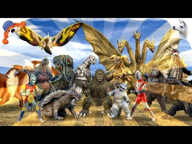 Godzilla Kaiju Party 2! (Cumbia Kaiju) | TobiAnimados