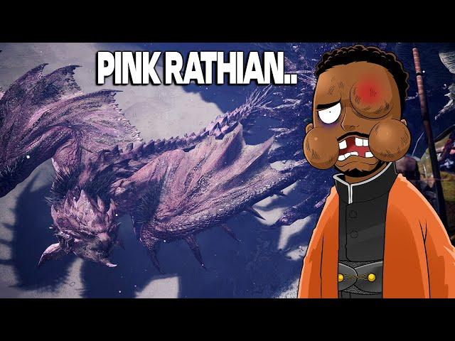 Was Pink Rathian Always This Intense? | Monster Hunter World Hardcore Run (Longsword)