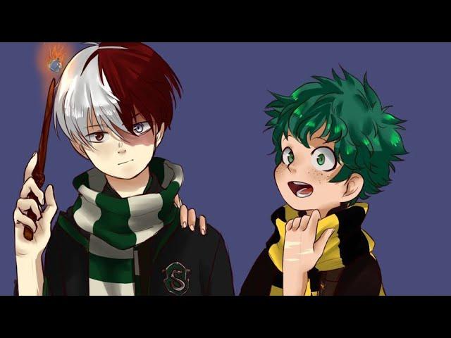 HOGWARTS AU...комиксМоя Геройская Академия.  MHA/My Hero Academia comics(dub)