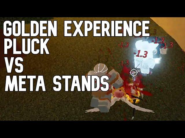 [YBA] GE Pluck Destroys Meta Stands!
