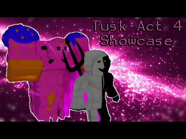 Tusk Act 4 Showcase 『 Jojo blox 』