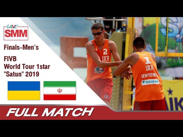 Iran vs Ukraine | FIVB World Tour 1star "Satun" 2019 | Beach Volleyball Gold Medal Match