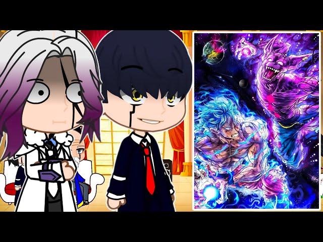 Mashle & Magia Lupus React to beerus vs Goku| Dragon ball super | Manga+anime+kakumei+Drip gokuGC