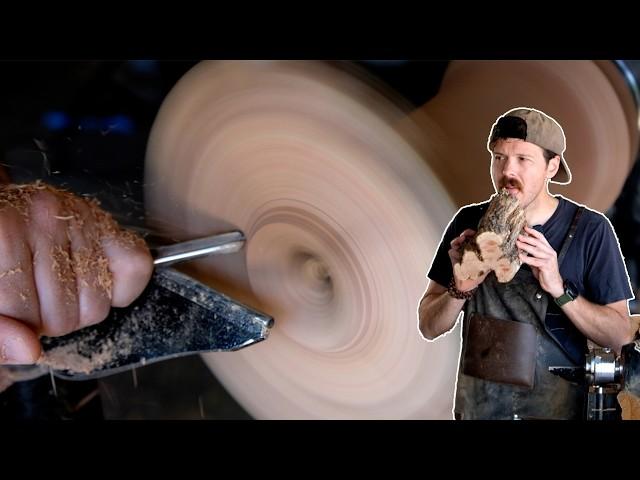 Wood Turning a Salty Species of Tree | inVASEive species