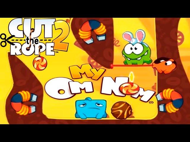 Ам Ням Cut the Rope 2 #12 (уровни 60-64) Детское видео игровой мультик Let's play