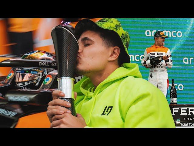 Home race podium | LandoLOG 027