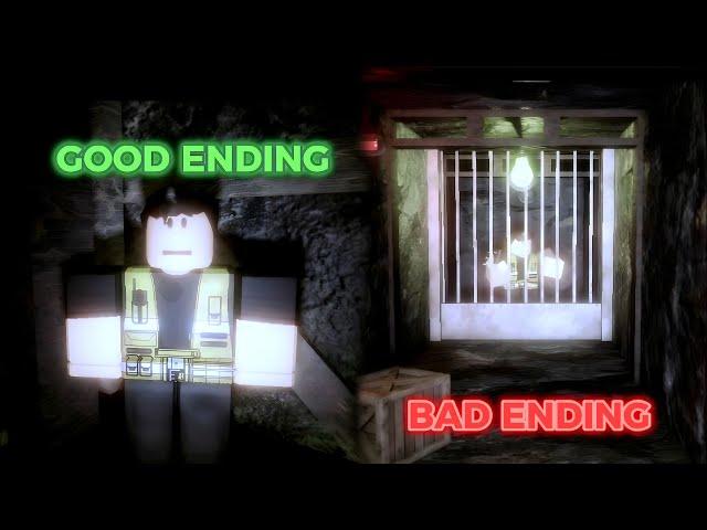 ROBLOX - The Intruder [MINESHAFT] - GOOD END AND BAD END