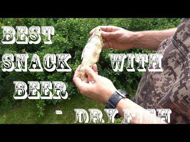 How to dry fish. BEST snack with beer!