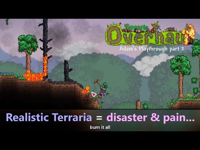 Terraria 2.0 sure is realistic, and overhauled... ─ Playing with Terraria Overhaul's Madness #2!