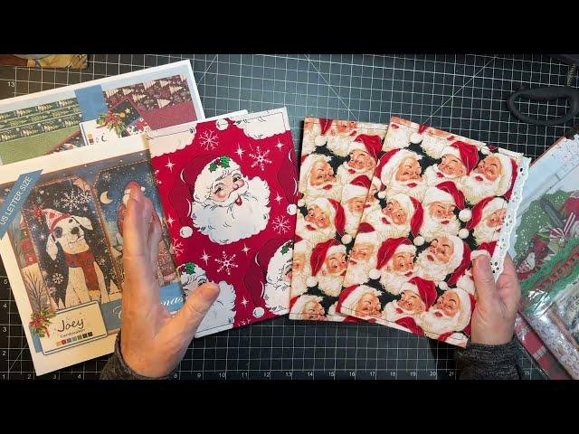 Craft with Me! - Christmas Folk Journal Cover Make!