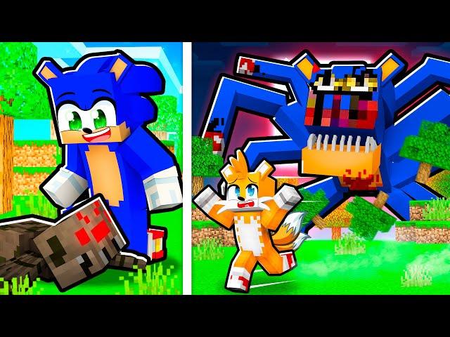 Sonic Becomes a PARASITE in Minecraft!