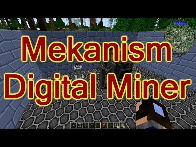 Лаборатория гайдов - Mekanism(часть 6). Digital Miner