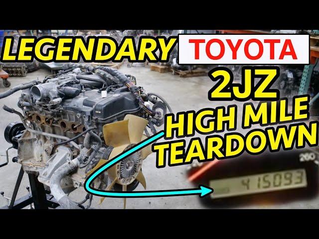 415,000 MILES! The OTHER Reason The Toyota 2JZ Engine Is So GOOD! MAINTENANCE MATTERS!