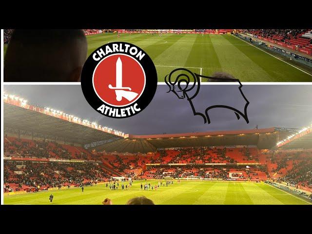 Into the top 2! Charlton vs Derby County matchday vlog