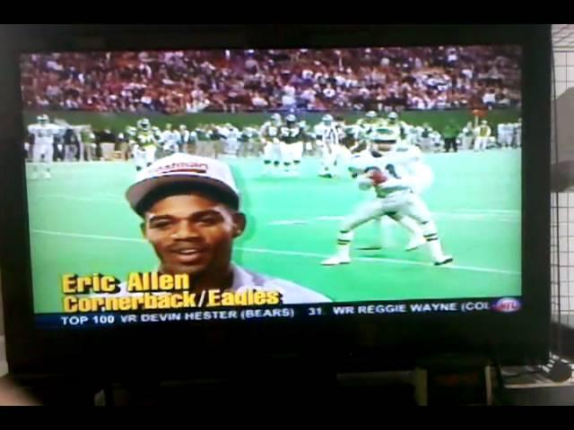 Eric Allen INT vs Jets