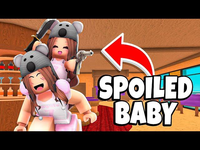 I Helped BABY ANGEL Get Her FIRST VICTORY! (Roblox MM2)