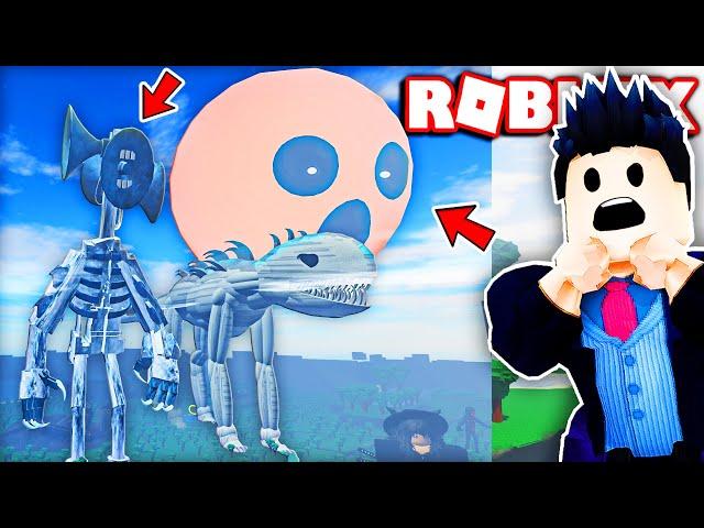 THE BIGGEST GIANT SIREN HEAD EVER! GIANT UNIVERSE ROLEPLAY ADMIN COMMANDS! | Roblox