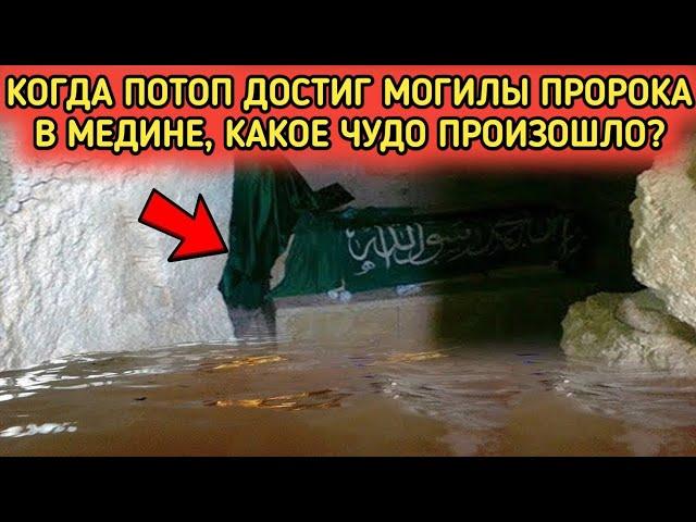 Какое чудо произошло, когда наводнение достигло могилы Пророка Мухаммада (мир ему и благословение)