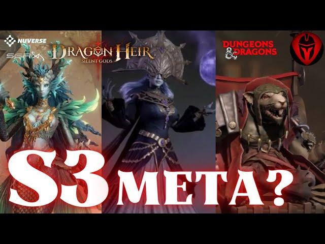 3 New META HEROES S3 Season 3 (Exclusives) | Dragonheir: Silent Gods