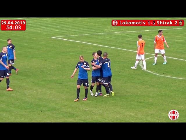 A Goal from Karo Manukyan-FC Shirak-2 1:4 FC Lokomotiv 29.04.2019