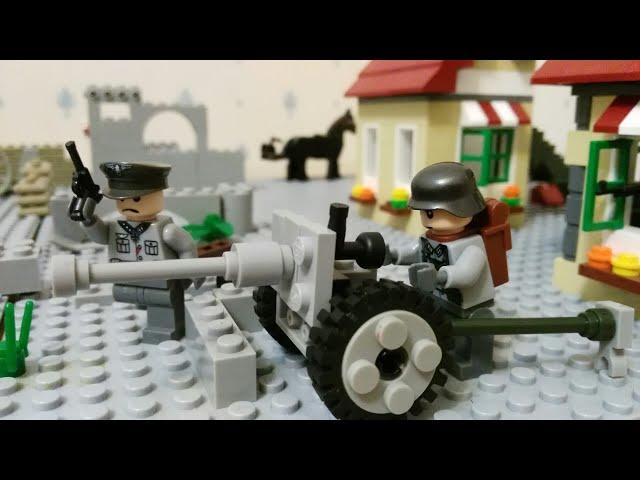 КАК СДЕЛАТЬ НЕМЕЦКУЮ ПУШКУ ИЗ LEGO