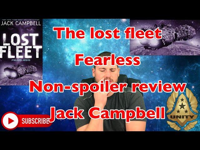 sci-fi booktube - the lost fleet fearless - non-spoiler - Jack Campbell - military scifi space opera