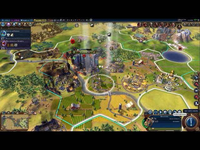 getting a samurai unit with china - civilization 6