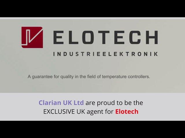 EXCLUSIVE UK agent for Elotech