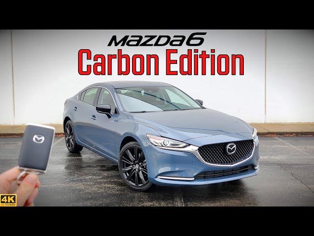 2021 Mazda 6 Carbon Edition // Great Looks + Great Driving = Winner!