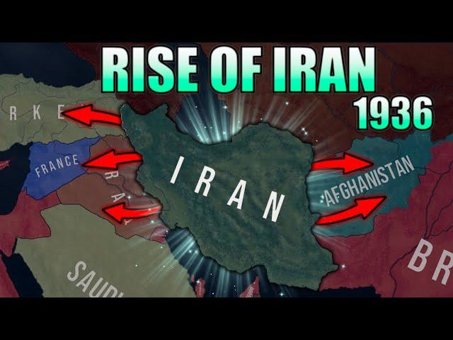 What if Iran Rises in WW2? - HOI4 AI Only Timelapse