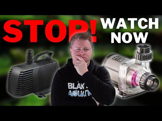 Watch This BEFORE Buying an Aquarium Return Pump / Sump Pump