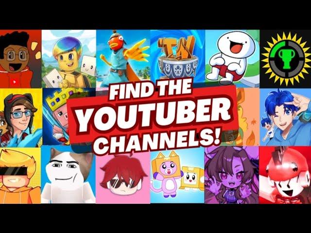 Find the YOUTUBER CHANNELS - All Locations (Roblox)