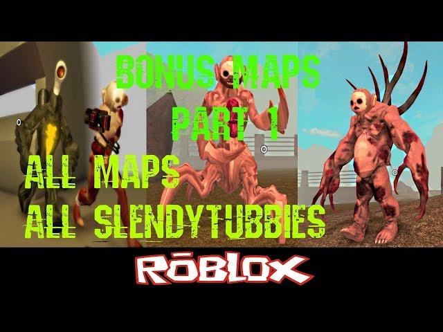 Slendytubbies ROBLOX Bonus Maps Part 1 By NotScaw  [Roblox]