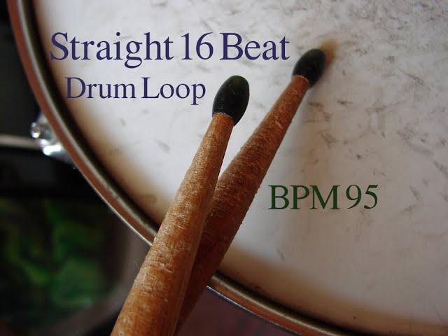 [Drum Loop]Straight 16Beat 95BPM