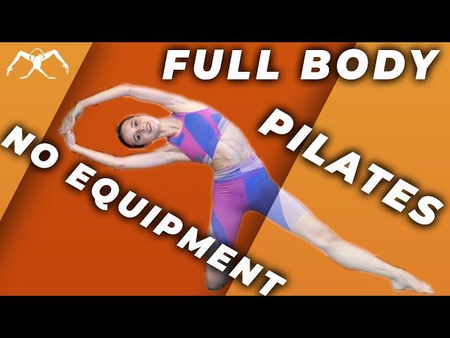 FULL body  PILATES no equipment TONING routine with Maria Khoreva