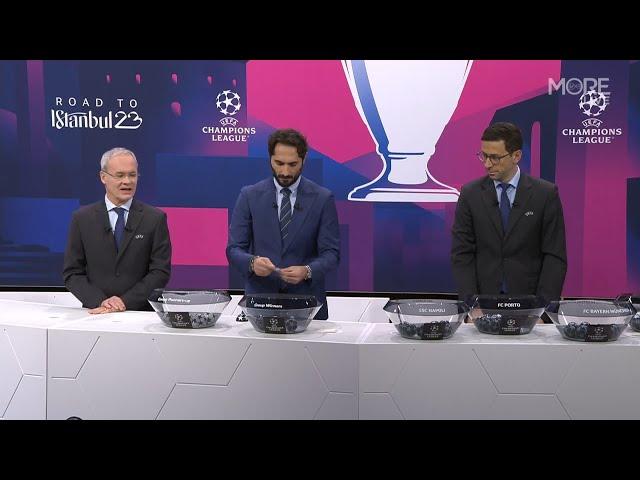 The 2022/23 UEFA Champions League Round of 16 draw