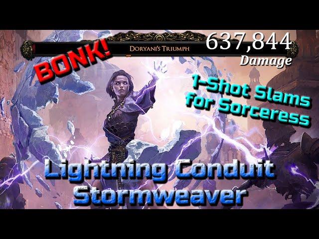 OVERPOWERED DAMAGE! Lightning Conduit Stormweaver Sorceress - Path of Exile 2 Starter Build Guide