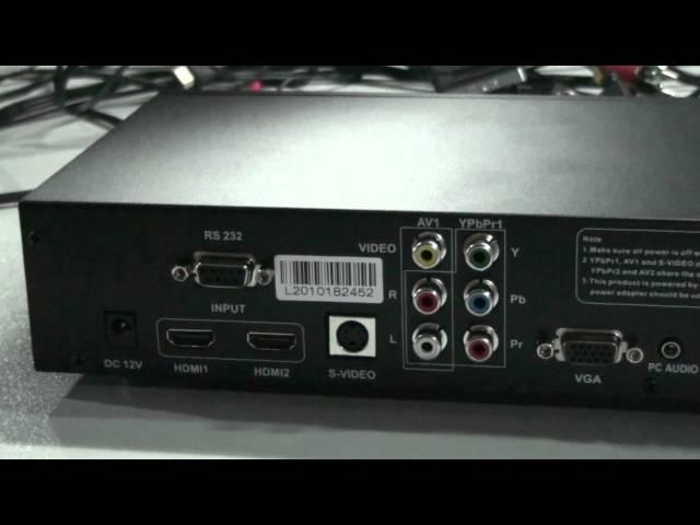 LKV391 All (Composite/Component/S-Video/ VGA/SCART) to HDMI 1080p Converter.mp4